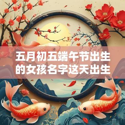 五月初五端午节出生的女孩名字这天出生的宝宝性格怎么样