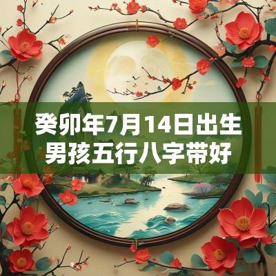 癸卯年7月14日出生男孩五行八字带好运的男蛇宝宝名字