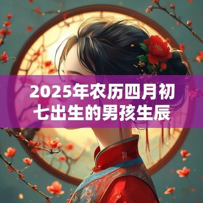 2025年农历四月初七出生的男孩生辰今日周易五行取名