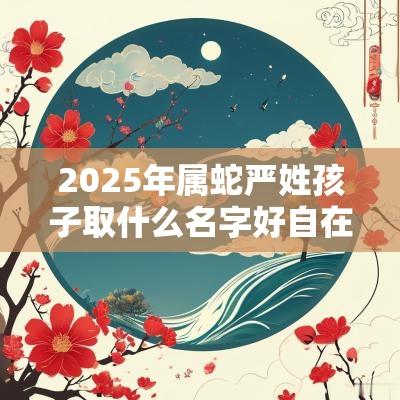 2025年属蛇严姓孩子取什么名字好自在贤惠的宝宝起名