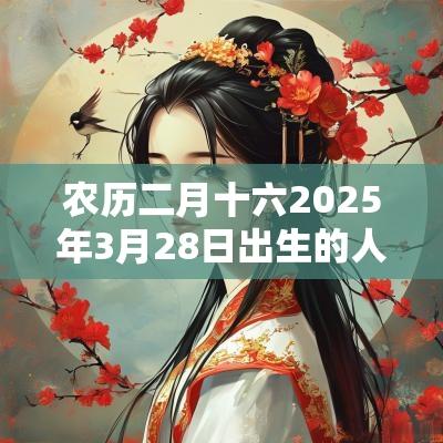 农历二月十六2025年3月28日出生的人八字性格解析
