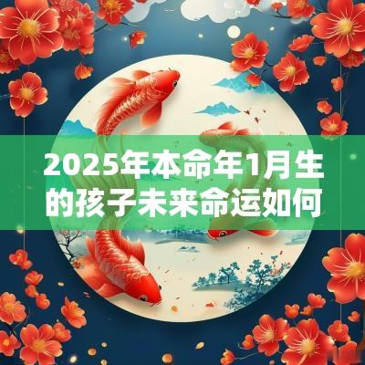 2025年本命年1月生的孩子未来命运如何怎么取名合适