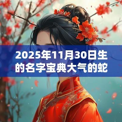 2025年11月30日生的名字宝典大气的蛇年孩子名字