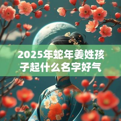 2025年蛇年姜姓孩子起什么名字好气质清雅的宝宝取名