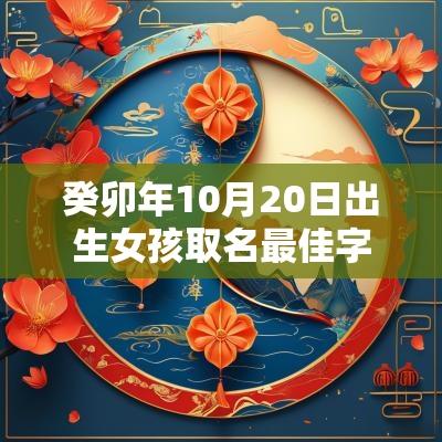 癸卯年10月20日出生女孩取名最佳字活泼的女宝宝名字