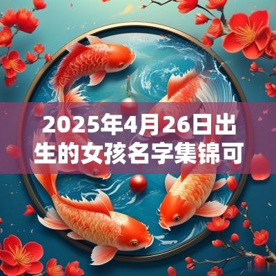 2025年4月26日出生的女孩名字集锦可爱的女孩名字