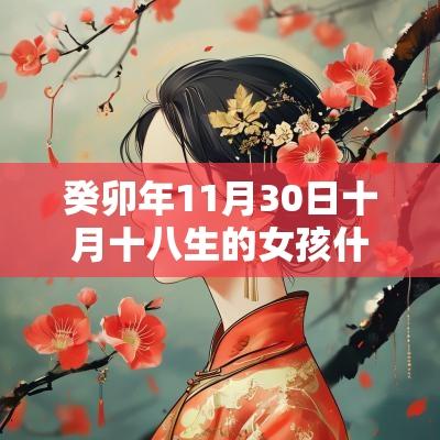 癸卯年11月30日十月十八生的女孩什么命聪明之义的名字