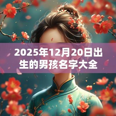 2025年12月20日出生的男孩名字大全男孩起名解析