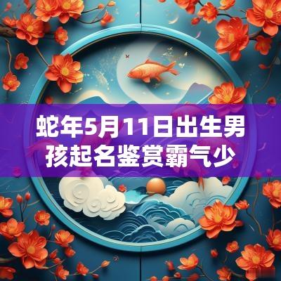 蛇年5月11日出生男孩起名鉴赏霸气少见的男宝宝名字