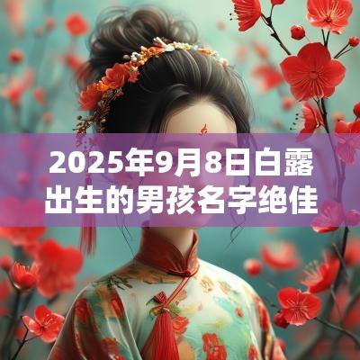2025年9月8日白露出生的男孩名字绝佳的男宝宝起名