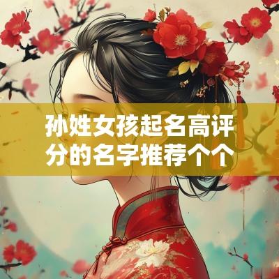 孙姓女孩起名高评分的名字推荐个个唯美动人甜度超标