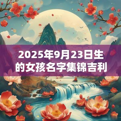2025年9月23日生的女孩名字集锦吉利的女孩名字 2025年9月23日生的女孩名字集锦吉利的女孩名字
