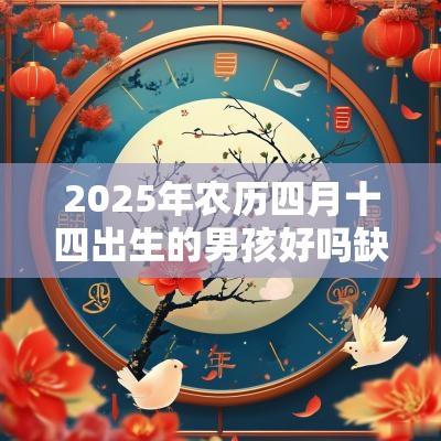 2025年农历四月十四出生的男孩好吗缺木取名测试打分