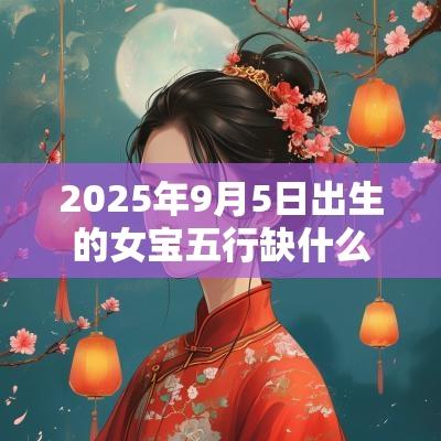 2025年9月5日出生的女宝五行缺什么八字算命取名字
