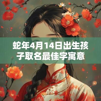 蛇年4月14日出生孩子取名最佳字寓意美好的蛇宝宝起名
