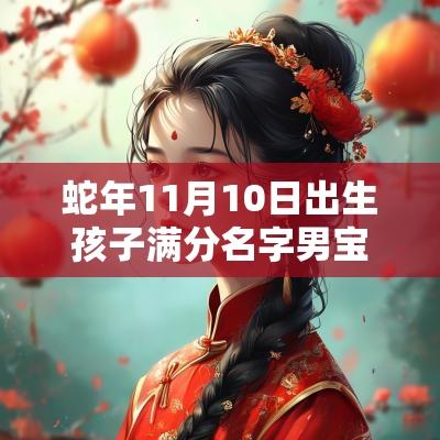 蛇年11月10日出生孩子满分名字男宝宝取霸气的名称最好
