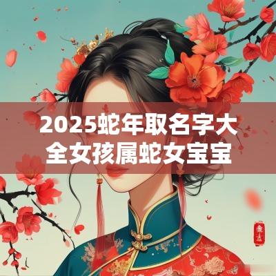 2025蛇年取名字大全女孩属蛇女宝宝寓意好的名字精选