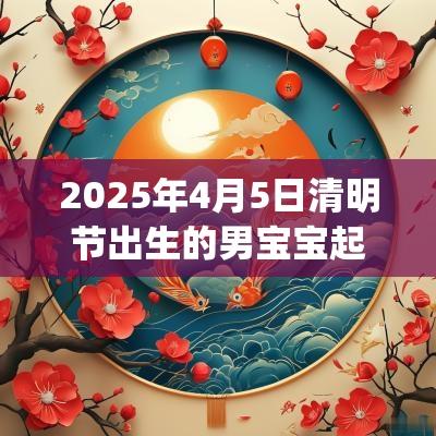 2025年4月5日清明节出生的男宝宝起名缺_取名推荐