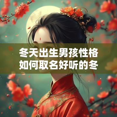 冬天出生男孩性格如何取名好听的冬天男孩大名如何取
