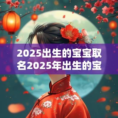 2025出生的宝宝取名2025年出生的宝宝起什么名字