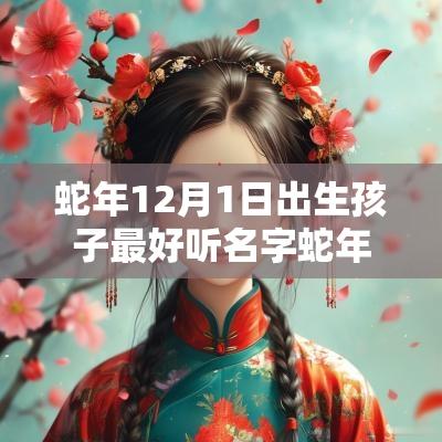 蛇年12月1日出生孩子最好听名字蛇年男孩取什么名字好