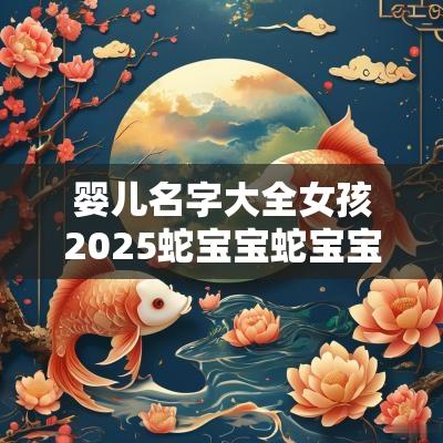婴儿名字大全女孩2025蛇宝宝蛇宝宝取什么名字女儿