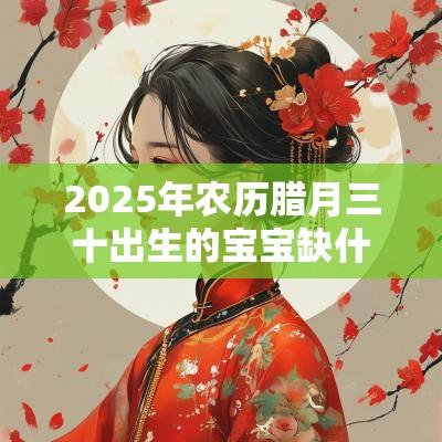 2025年农历腊月三十出生的宝宝缺什么取名如何补金