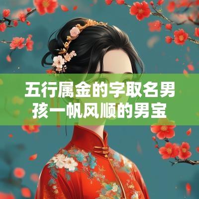 五行属金的字取名男孩一帆风顺的男宝宝名字2025