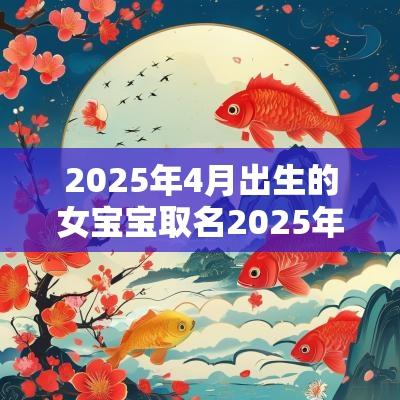 2025年4月出生的女宝宝取名2025年蛇宝宝取名