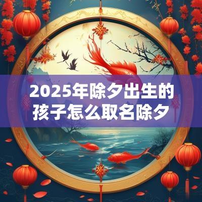 2025年除夕出生的孩子怎么取名除夕出生的宝宝名字
