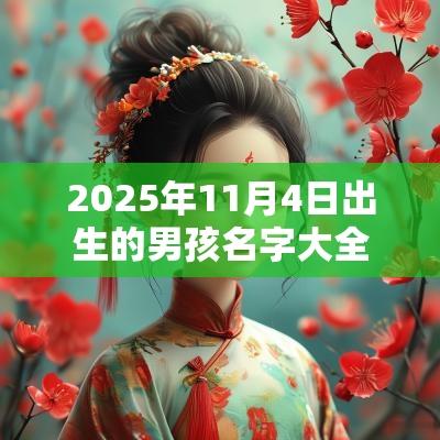 2025年11月4日出生的男孩名字大全取名方法推荐