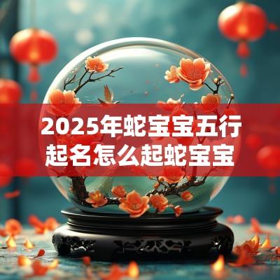 2025年蛇宝宝五行起名怎么起蛇宝宝取什么名字最好