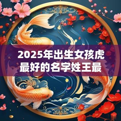 2025年出生女孩虎最好的名字姓王最时尚的名字分享