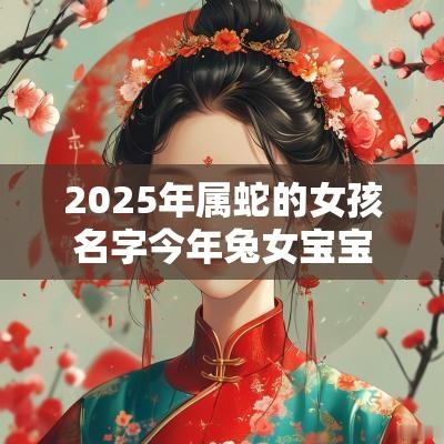 2025年属蛇的女孩名字今年兔女宝宝取什么名字最好