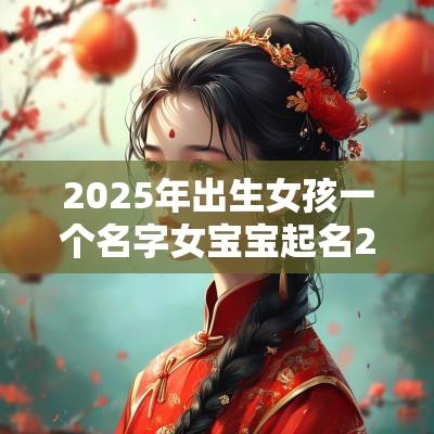 2025年出生女孩一个名字女宝宝起名2025蛇宝宝