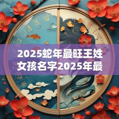 2025蛇年最旺王姓女孩名字2025年最旺女孩姓王