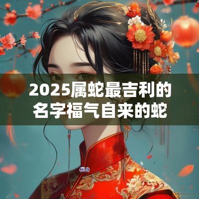 2025属蛇最吉利的名字福气自来的蛇宝宝名字大全