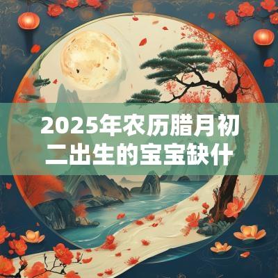 2025年农历腊月初二出生的宝宝缺什么取名如何补火