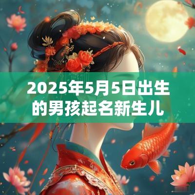 2025年5月5日出生的男孩起名新生儿免费起名大全