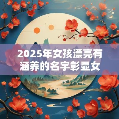 2025年女孩漂亮有涵养的名字彰显女宝宝高雅的名字