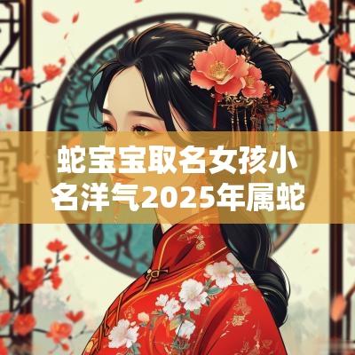 蛇宝宝取名女孩小名洋气2025年属蛇女孩取名宜用字