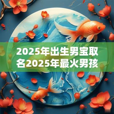 2025年出生男宝取名2025年最火男孩名免费取名