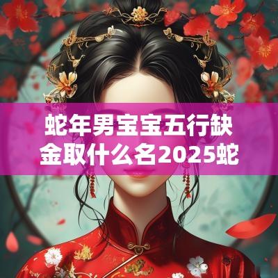 蛇年男宝宝五行缺金取什么名2025蛇男宝宝缺金取名
