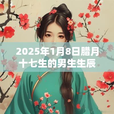 2025年1月8日腊月十七生的男生生辰八字宝宝取名