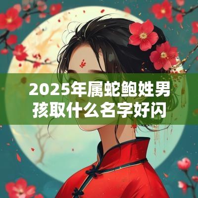 2025年属蛇鲍姓男孩取什么名字好闪耀的男生好名字