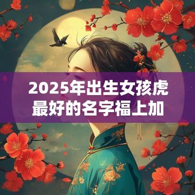 2025年出生女孩虎最好的名字福上加福的好名字合集