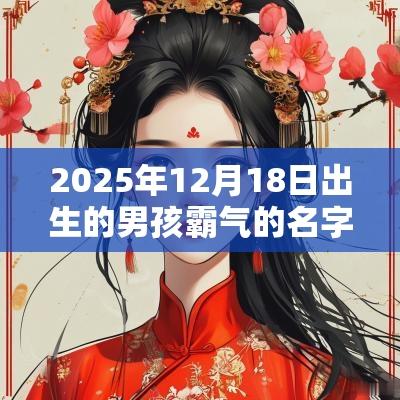 2025年12月18日出生的男孩霸气的名字起名合集