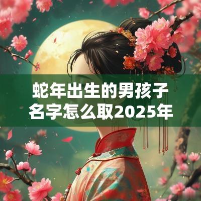 蛇年出生的男孩子名字怎么取2025年蛇宝宝男孩名字