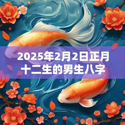 2025年2月2日正月十二生的男生八字详情周易起名