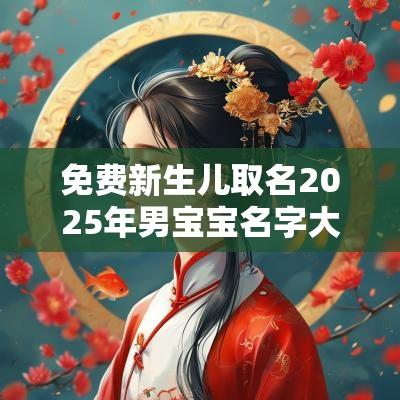 免费新生儿取名2025年男宝宝名字大全2025属蛇